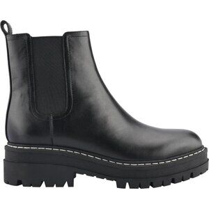 Marc Fisher Padmia Lug Sole Leather Chesea Boots